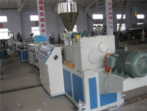 ppr塑料管材擠出機 管材擠出機 青島和泰塑機